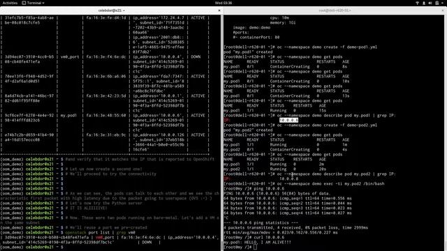 OpenShift with Kuryr's Neutron networking смотреть онлайн
