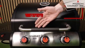 Газовый гриль KOCH Gourmet 300. Обзор.