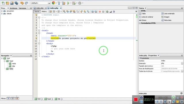 Mi primer programa en php con Java Netbeans смотреть онлайн