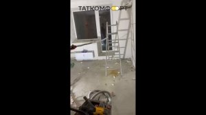 Отверстие для трассы кондиционера длиной 2 метра