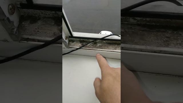 Чистим дренаж на окнах, меняем стеклопакеты уплотнитель#ремонтокон #ремонтфурнитуры #заменауплотни смотреть онлайн