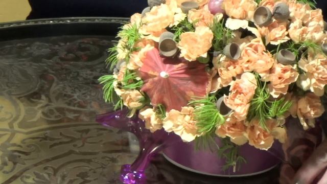 Флористика / детская композиция / Урок №10 смотреть онлайн