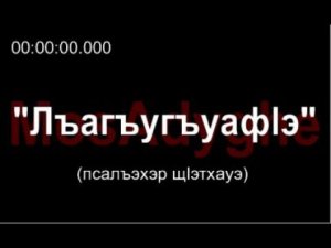 Адыгэ уэрэд | Зеущэ Ӏэуес & Сокъур Ольгэ - Лъагъугъуафӏэ (псалъэхэр щӏэтхауэ)