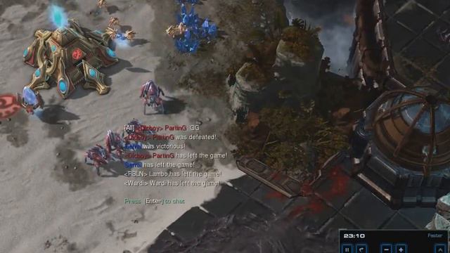 StarCraft II Legacy of the Void 星际争霸II：虚空之遗 PartinG vs Serral [Protoss vs Zerg] смотреть онлайн