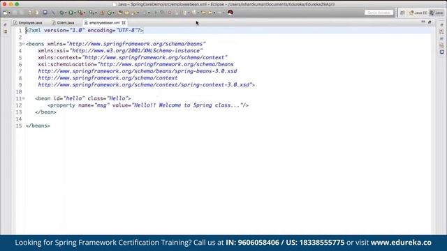 Spring Framework Tutorial | Spring Tutorial For Beginners  | Java Framework | Edureka Rewind - 4