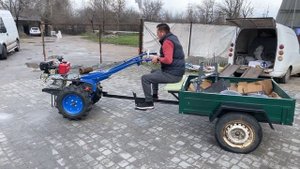 Гибридный мотоблок Weima forte 12de