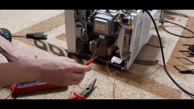 Не греет микроволновка/микроволновка работает но не греет/ремонт бытовой техники в городе Остров