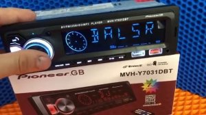 Магнитола Pioner.GB с блютусом MVH-Y7031