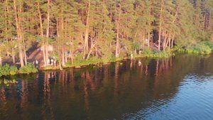 Кемпинг на озере Гурино