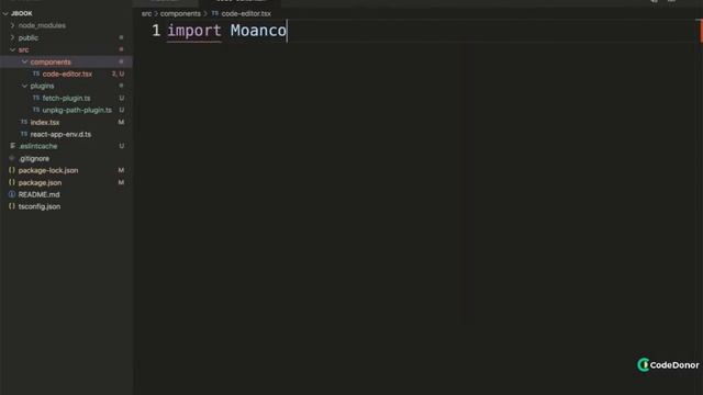 119. Displaying an Editor | React with Typescript #react #typescript #learning #javascript