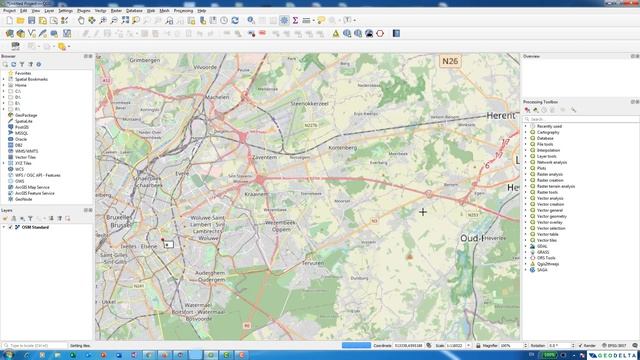Calculating Shortest and Fastest Paths using QGIS (ORS Tools)