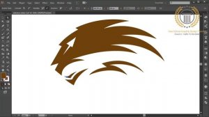 Head Lion Logo Design Tutorial / How to Design Animal Logo in Adobe illustrator CC / ESport Logo