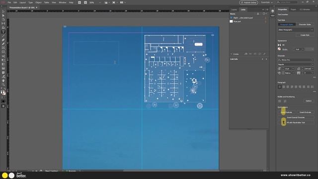How to create a presentation board in InDesign Main Image Style смотреть онлайн