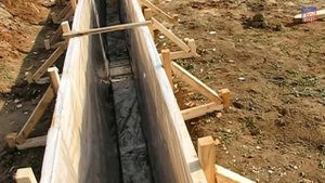 Фундамент разметка и копка с установкой опалубки и армирование - Домтвой РФ