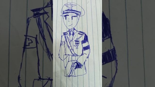 i draw germans soldiers ww2 #short смотреть онлайн