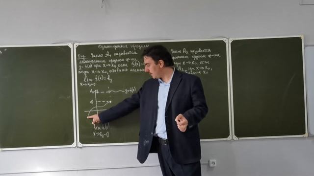 Теория пределов в школе.