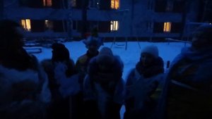 Святочные гуляния 2021 п  Дугда #онлайнколядки#традициившколу#этноперемена#амурскиеколядки#