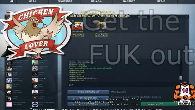 Pasha Vs Chiken :D смотреть онлайн