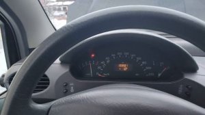 Мерседес W168 Двигатель ушёл в аварийный режим! Решение..mp4