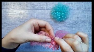 МИЛЫЕ БАНТИКИ ИЗ ФАТИНА И КРУЖЕВА ЗА 10 МИНУТ! БЫСТРО! ПРОСТО! DIY