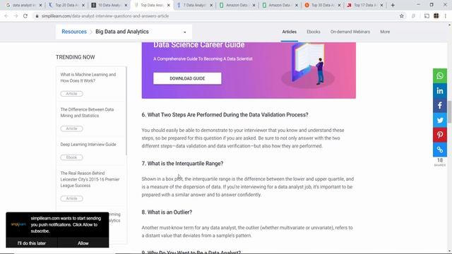 Data analyst interview tips | How to prepare for data analyst interview