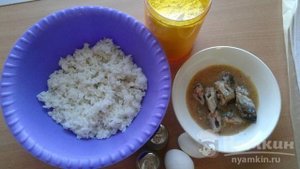 Котлеты из сайры консервированной