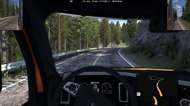 AT LEAST THE SCENERY WAS PRETTY | American Truck Simulator Coast To Coast Let's Play - Episode 61 смотреть онлайн