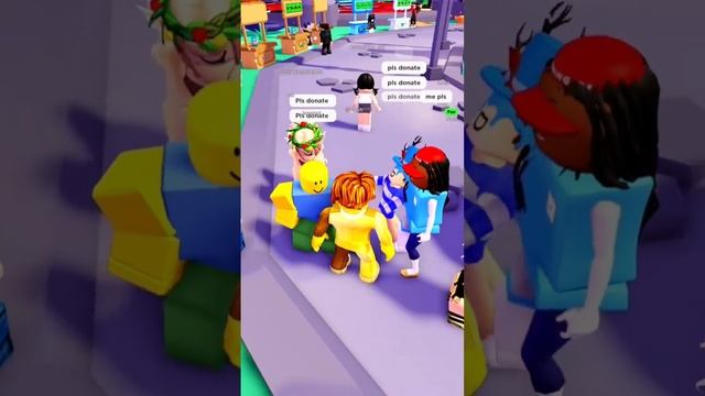 I literally donated 5 robux ? #roblox #robloxedit #robloxfunny #shortsfeed