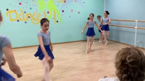 Балет. Контрольный урок. Часть lll. Диагональ. 29.12.2022 #балетдети