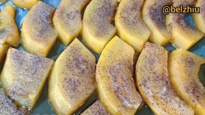 Беру ТЫКВУ .... Турецкий рецепт "kabak tatlisi". Карамелизированный десерт из запечённой тыквы