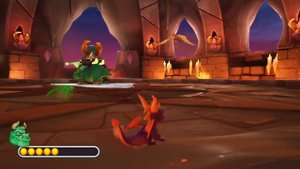 SPYRO vs GULP! Gulp's Overlook Boss level - Spyro 2 (Reignited)