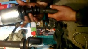 Замена пыльника правой полуоси своими руками Рено Мастер часть 2