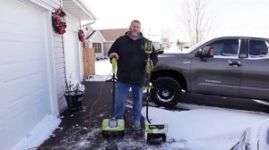 Ryobi "BATTERY" powered snow shovel