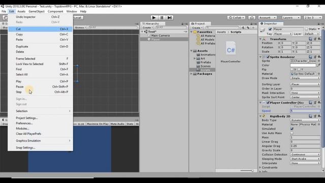 Topdown 2D RPG In Unity - 02 Movement смотреть онлайн
