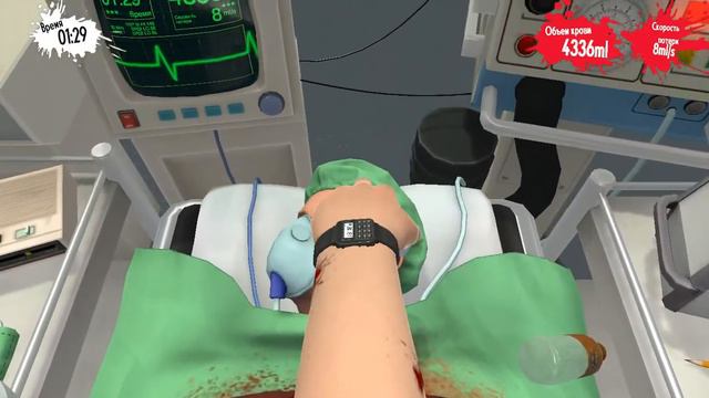 Симулятор хирурга пересадка почек и сердца || Surgeon Simulator