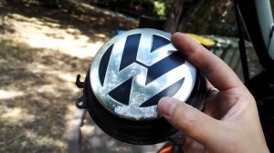 Golf 5 rear emblem replace
