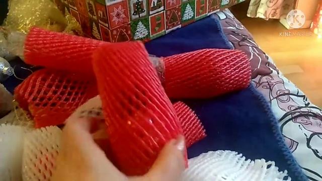 Новогоднее настроение посреди весны❄️❄️❄️Упаковка ёлочных игрушек. Лайфхак))