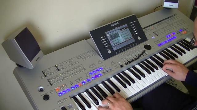 Walks Like Rhianna The Wanted - Yamaha Tyros4 - My version смотреть онлайн