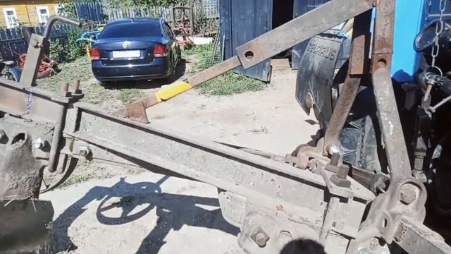 Установил 3 корпус на плуг ПЛН 3-35 смотреть онлайн