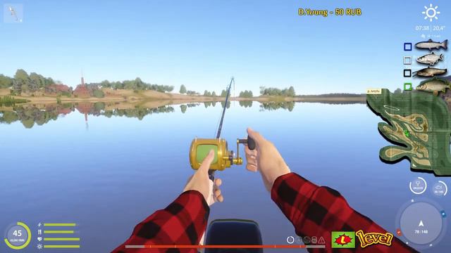 СПИННИНГ◦level◦Русская рыбалка 4!