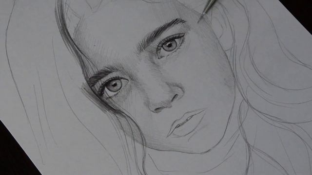 Рисунок карандашом / портрет ребенка / drawing portrait child смотреть онлайн