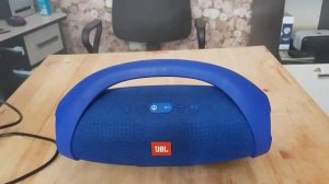 JBL Boombox blue ( обзор копии джибиэль бумбокс ) послушай как звучит