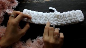 юбка из Alize puffy fur