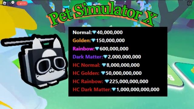 Helicopter Cat Value in Pet Simulator X | Roblox Pet Sim X Cat World Update Values смотреть онлайн
