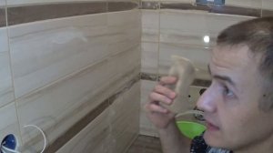 Затирка швов плитки. Ремонт ванной.