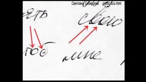 Десять основных классов почерка = Графология = Светлана Сибирская