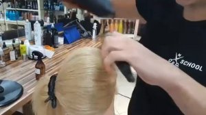 Накрутка волос на брашинг: нюансы практического выполнения от HDschool