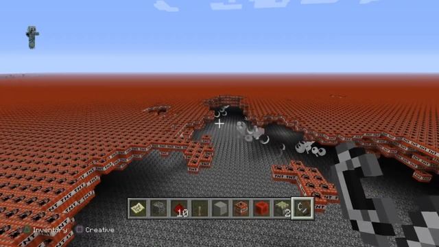 9 million TNT VS 1 bedrock == minecraft == смотреть онлайн