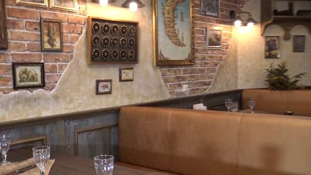 Интерьер ресторана Кинзадза создан для отдыха. Банкет в ресторане, отметить день рождения.
