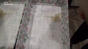 Полочка из бумаги и картона своими руками